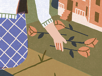 My First Home: He tried to save my father editorial illustration newspaper real estate