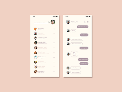 Direct Messaging Interface