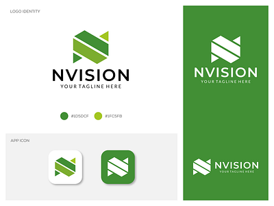 logo, N logo design, branding, logotype, brand identity