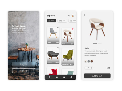 Web 1920 1 2x app chain design forniture graphic design minimal shop store ui ux web website