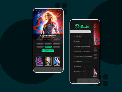 Movie App UI/UX Design