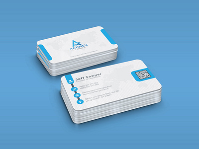 Corporate business card design