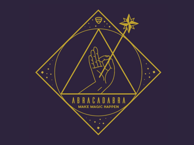 Lookout Hackathon 2015 – Abracadabra abracadabra design hack hackathon magic mystical poster security stars theme