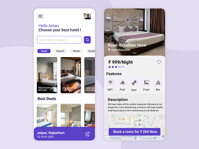 Hotel booking app concept app design design designapp hotel hotel app hotel booking icon minimal screens ui ux uidesign uiux uiux designer uiuxdesign uiuxdesigner uxdesign vector