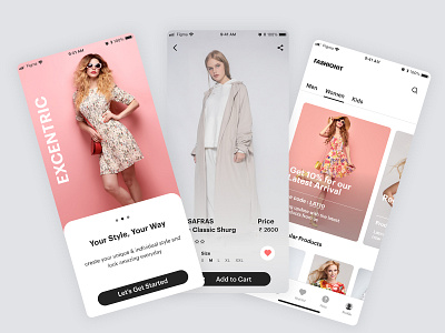 E Commerce Store App Design