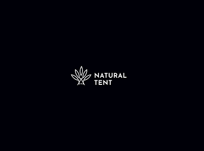 Natural Tent adobe boards branding design graphic illustration illustrator logo minimal vector