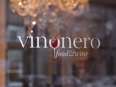 Vinonero - personal project brand brand identity corporate branding design food food branding graphic design logo logo design logotype wine