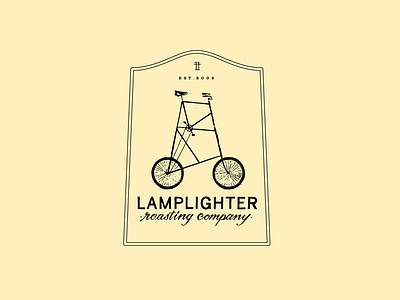 Lamplighter Logo and label image logo typography