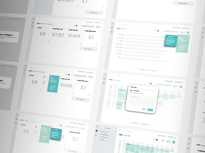 Wireframes - Data Segmenting