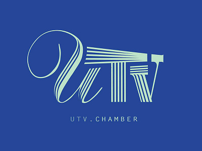 UTV Chamber avant garde jazz logo music text typography