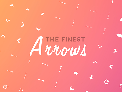 The Finest Arrows arrows icons vector