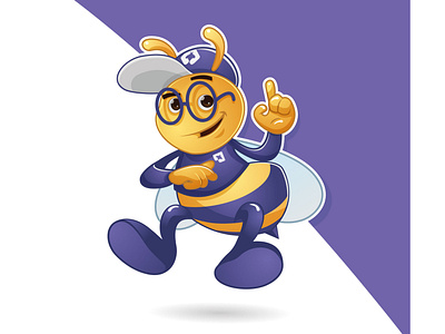 Bee Mascot Design