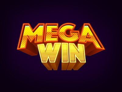 Mega Win Text