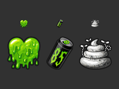 Twitch Emotes bird emoji emote energy game heart icon poop slime twitch