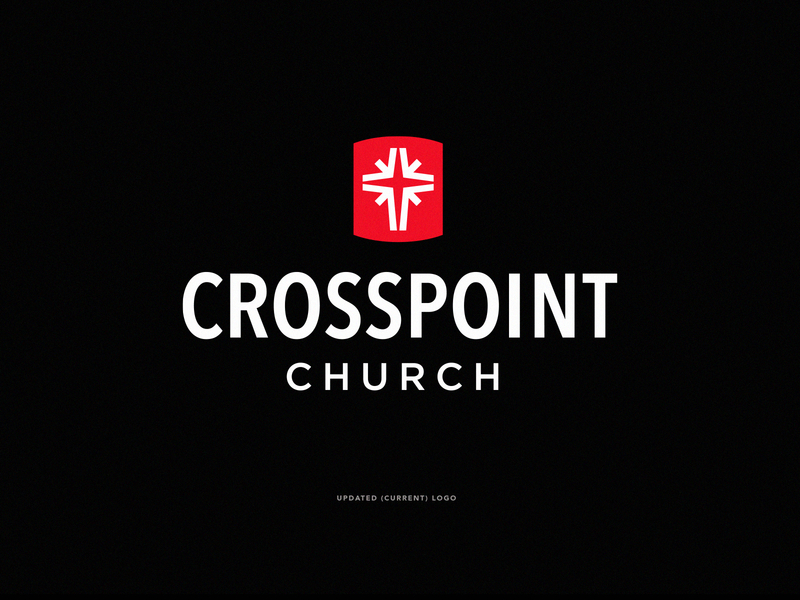 CrossPoint Church 02 brand identity church church branding church logo icon identity update logo refresh shield