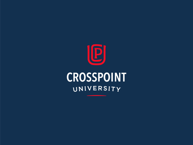 CrossPoint Church 05 - CPU brand identity church church logo church monogram cross crosspoint logo update monogram shield university