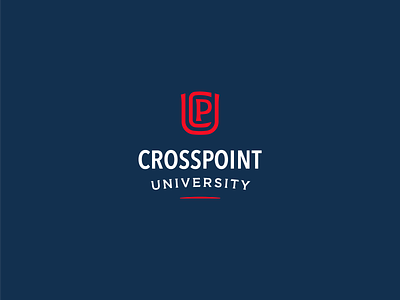 CrossPoint Church 05 - CPU brand identity church church logo church monogram cross crosspoint logo update monogram shield university