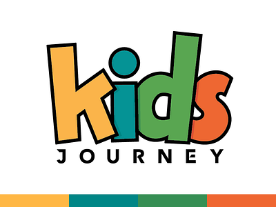 Kids Journey branding custom type journey journey the way kids logo logo design typography wichita