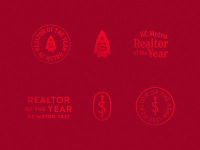 BS Realty brand identity branding identity kansas city kc logo luxury real estate real estate realtor realty red