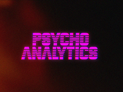 Psychoanalytics - RIP 80s grain psychoanalytic rip sci fi therapy unused