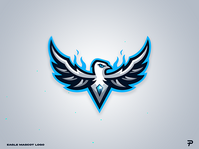 Eagle Mascot Logo