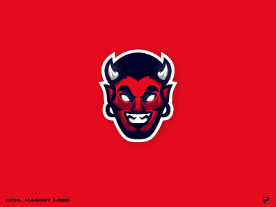 Devil Mascot logo devil devil horns devil mascot logo illustration mascotlogo red
