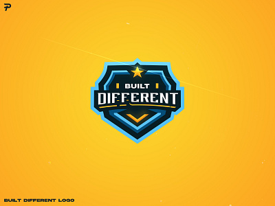 Built Different design illustration illustrator logo mascot logo team logo