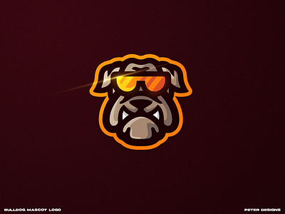 bulldog bulldog dog logo logo mascotlogo