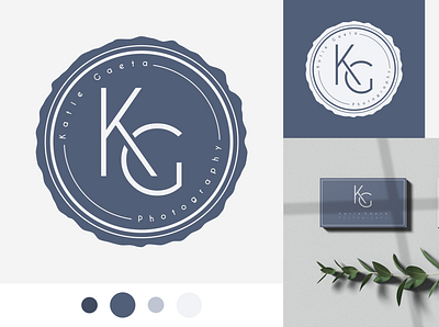 Katie Gaete, Photographer Logo branding design flat illustration logo minimal typography