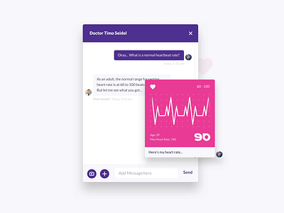 Liquid Design System – Beating Hearts ❤️ animation app chat chat bot design design system desktop doctor doctor app fitness health health care heart beat sport ui ux web