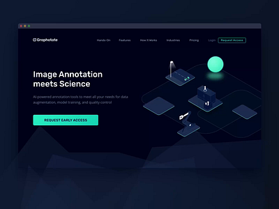 Graphotate – Image Annotation App 🔬 ai animation annotation app application beta data design desktop illustration machine learning science ui ux web