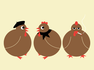 three french hens 12daysofchristmas christmas illustration