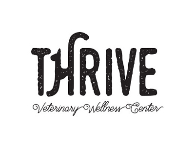 Thrive Logo cat logo