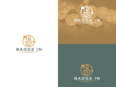 Badge In Luxury Initial Logo