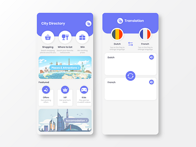 Travel App UI Design app app design app designer design graphic icon mockup ui ui design uiux