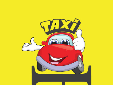 B Taxi logo concept