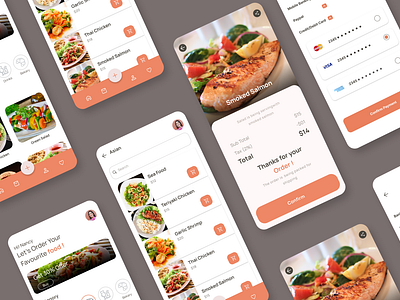 Food Delivery App Concept