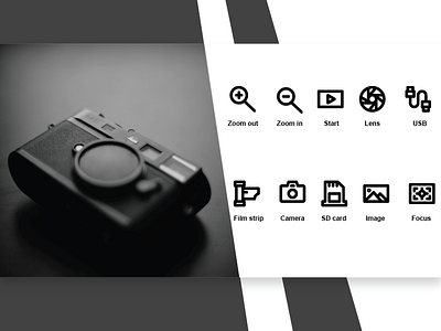 Camera Icons