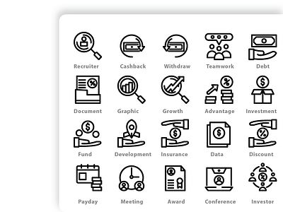 Corporate icons business corporate icon icon design icon pack icon set icon sets iconography management