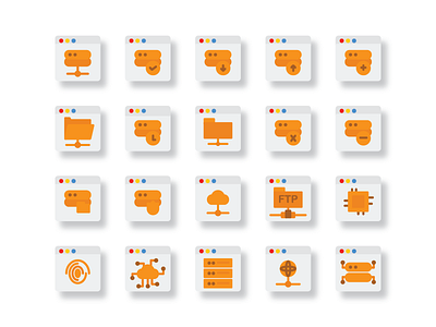 Web User Interface Icons