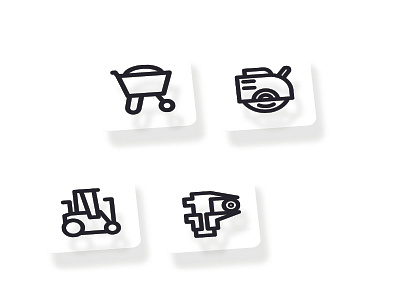 Tools & Construction Line Icon Set