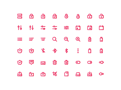 UI Icons design icon icon design icon pack icon set icon sets iconography icons mobile mobile ui userinterface web