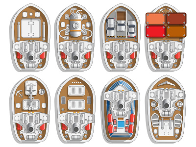 Set of Ships. carrier game