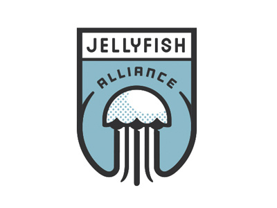 Jellyfish Alliance alliance jellyfish logo ngen works shield team water