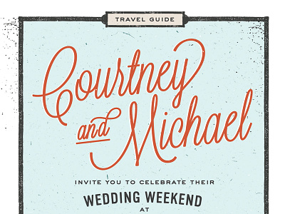 Camp Wedding Invitations