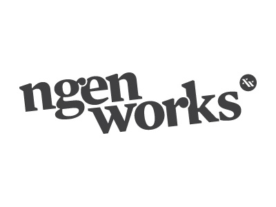 nGen Works Logo logo logo mark logotype monogram ngen works nw typography