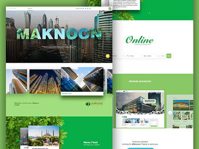 Maknoon - Front-End Development