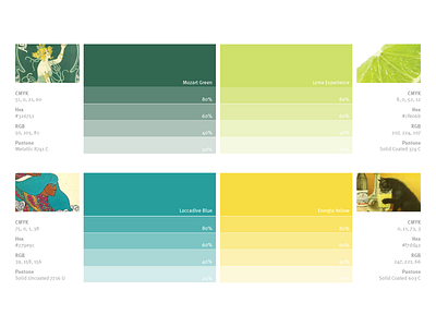 Brand Development - Color Study application branding branding and identity colors concept design exploration graphic design