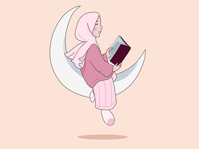 girl in the moon