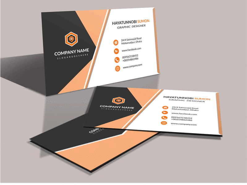 Business card business card business card design businesscarddesign design illustration illustrator minimal vector visit card visiting card design